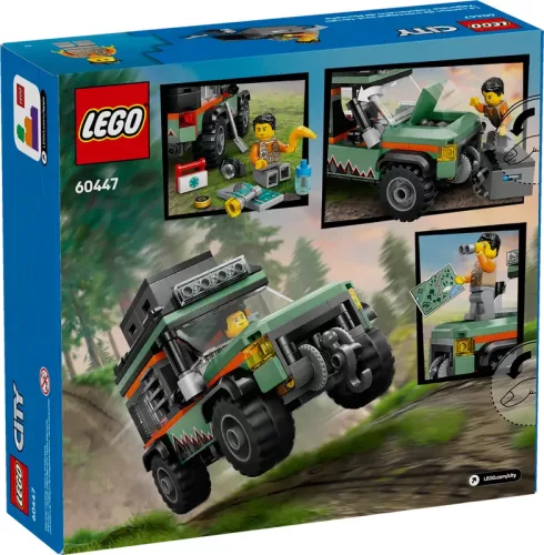 LEGO 60447 City 4x4-es off-road terepjáró