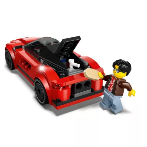 LEGO 60448 City Piros sportautó