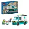 LEGO 60451 City Sürgősségi mentőautó, 6–8 év, Többszínű