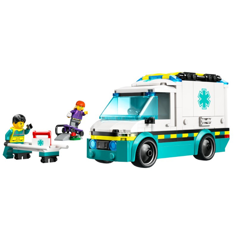 LEGO 60451 City Sürgősségi mentőautó – alternatív kép 1