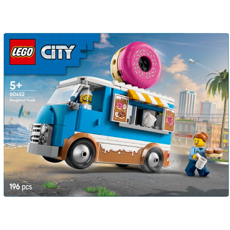 LEGO 60452 City Fánkárus büfékocsi – alternatív kép 2