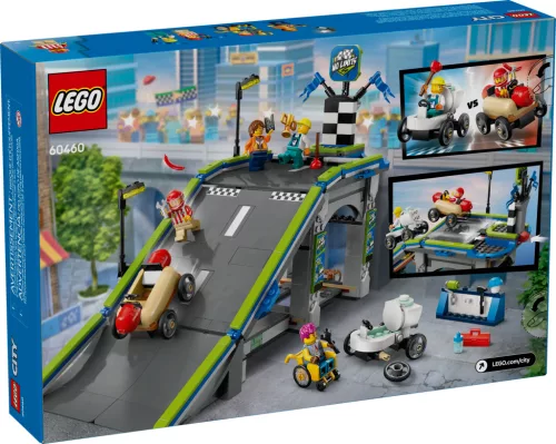 LEGO 60460 City Határok nélkül: versenypálya rámpákkal