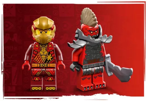 LEGO 71823 Ninjago Kai sárkány Spinjitzu pörgettyűje