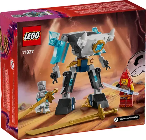 LEGO 71827 Ninjago Zane harci robotöltözéke