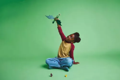 LEGO 71829 Ninjago Lloyd zöld, erdei sárkánya