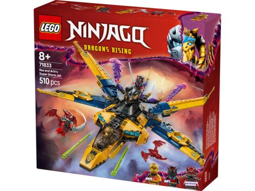 LEGO NINJAGO 71833 Ras és Arin szuper viharrepülője