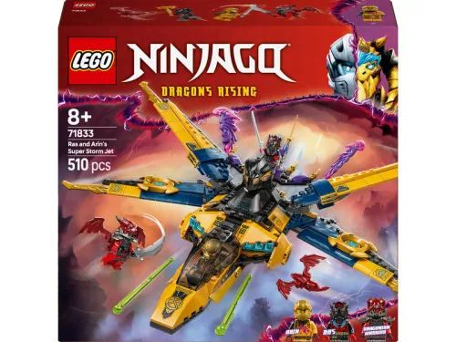 LEGO 71833 Ninjago Ras és Arin szuper viharrepülője