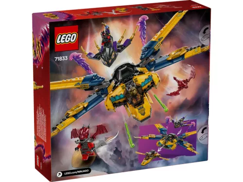 LEGO 71833 Ninjago Ras és Arin szuper viharrepülője