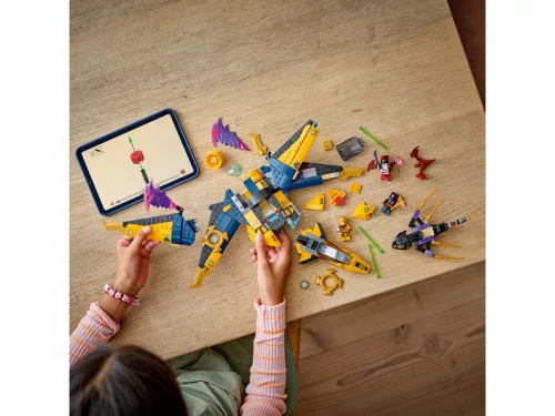 LEGO 71833 Ninjago Ras és Arin szuper viharrepülője