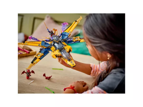 LEGO 71833 Ninjago Ras és Arin szuper viharrepülője