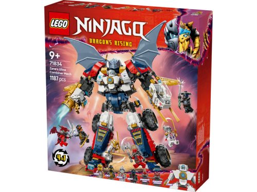 LEGO NINJAGO 71834 Zane kombinálható ultra robotja