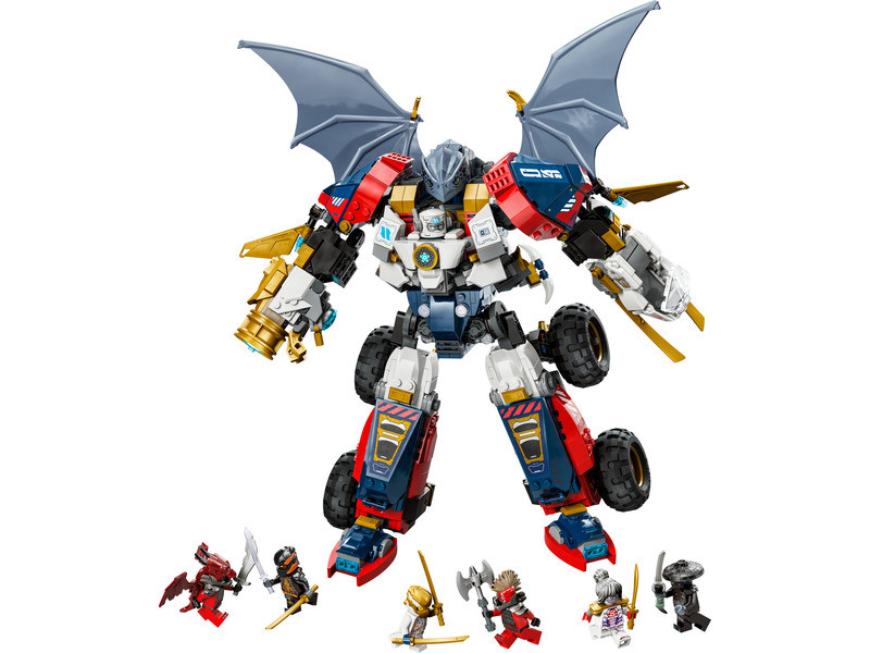 LEGO 71834 Ninjago Zane kombinálható ultra robotja – alternatív kép 3