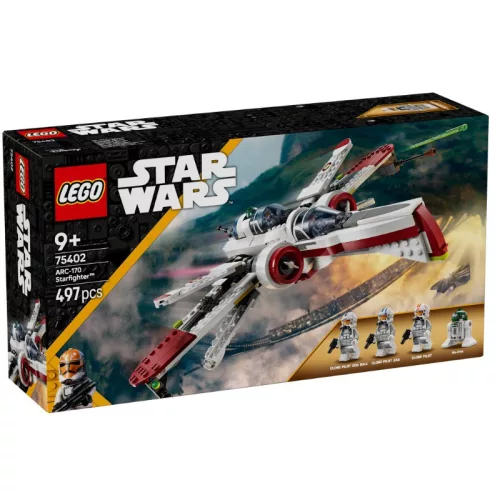 LEGO 75402 Star Wars ARC-170 vadászgép, 9–11 év, Többszínű