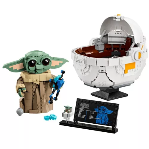 LEGO 75403 Star Wars Grogu lebegő bölcsővel
