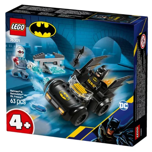 LEGO 76301 Super Heroes DC Batman és a Batmobile vs. Mr. Freeze