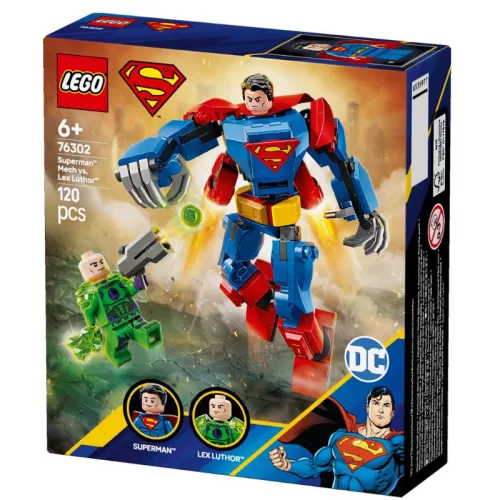 LEGO 76302 Super Heroes DC Superman robot vs. Lex Luthor