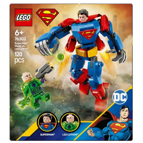 LEGO 76302 Super Heroes DC Superman robot vs. Lex Luthor