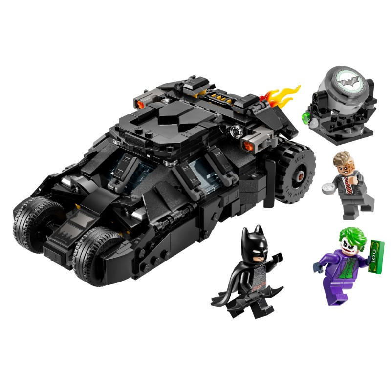 LEGO 76303 Super Heroes DC Batman Tumbler vs. Kétarc és Joker – alternatív kép 2