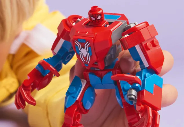 LEGO 76308 Super Heroes Marvel Pókember robot vs. Anti-Venom – alternatív kép 2