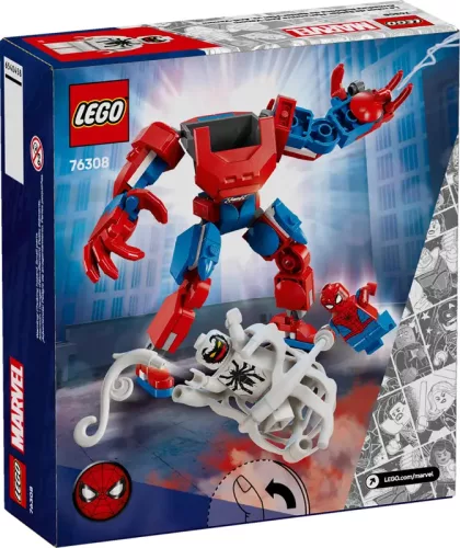 LEGO 76308 Super Heroes Marvel Pókember robot vs. Anti-Venom