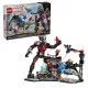 LEGO 76314 Super Heroes Marvel Amerika kapitány: polgárháború csatajelenet