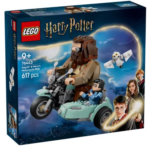 LEGO 76443 Harry Potter Hagrid és Harry motoros kalandjai