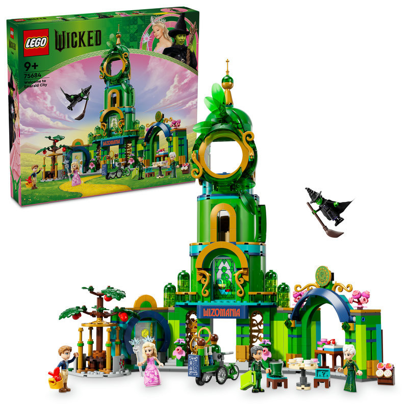 LEGO 75684 Wicked Köszöntünk Emerald Cityben! – fő nézet