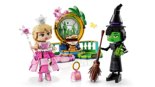 LEGO 75682 Wicked Elphaba és Glinda figurák