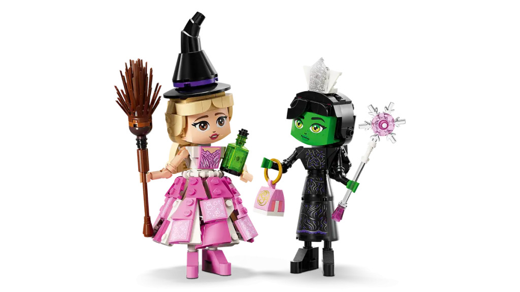 LEGO 75682 Wicked Elphaba és Glinda figurák – alternatív kép 3
