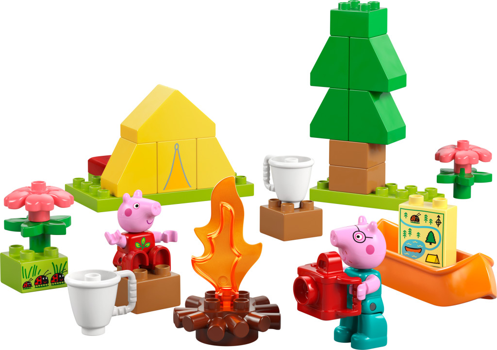 LEGO 10452 DUPLO Peppa Pig Kempingezős kirándulás – alternatív kép 2