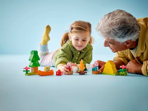 LEGO 10452 DUPLO Peppa Pig Kempingezős kirándulás