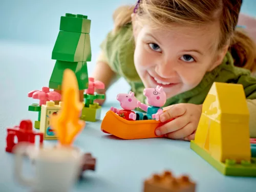 LEGO 10452 DUPLO Peppa Pig Kempingezős kirándulás