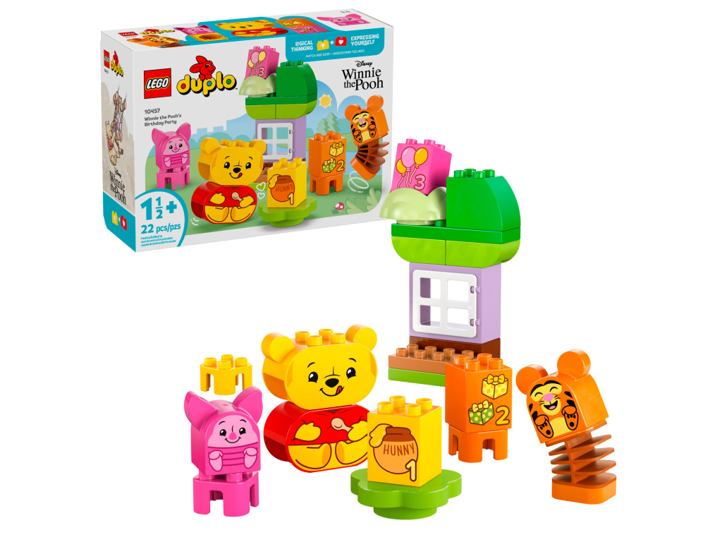 LEGO 10457 DUPLO Disney Micimackó születésnapi zsúrja – fő nézet