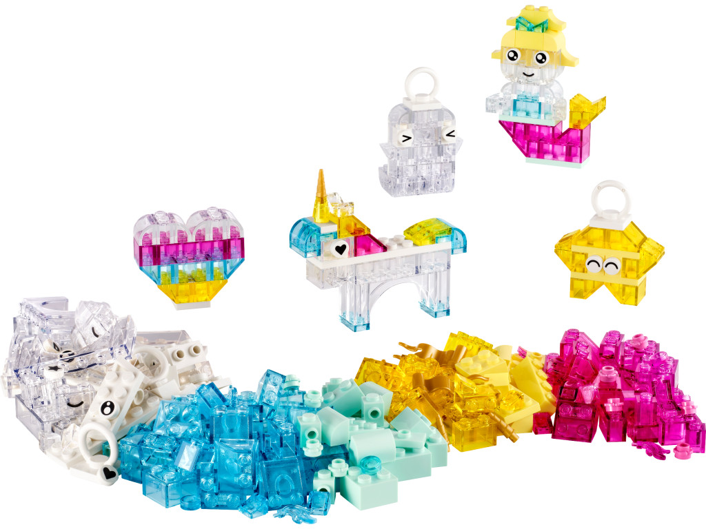 LEGO 11040 Classic Átlátszó bűvös kockák – alternatív kép 2