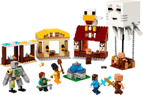 LEGO 21273 Minecraft A szellemléghajó és falutámadás