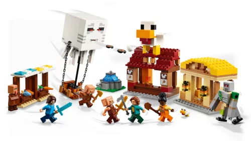 LEGO 21273 Minecraft A szellemléghajó és falutámadás