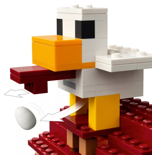 LEGO 21273 Minecraft A szellemléghajó és falutámadás
