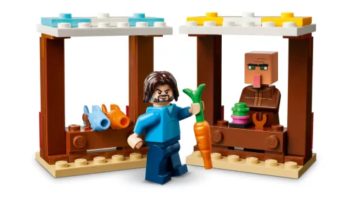 LEGO 21273 Minecraft A szellemléghajó és falutámadás