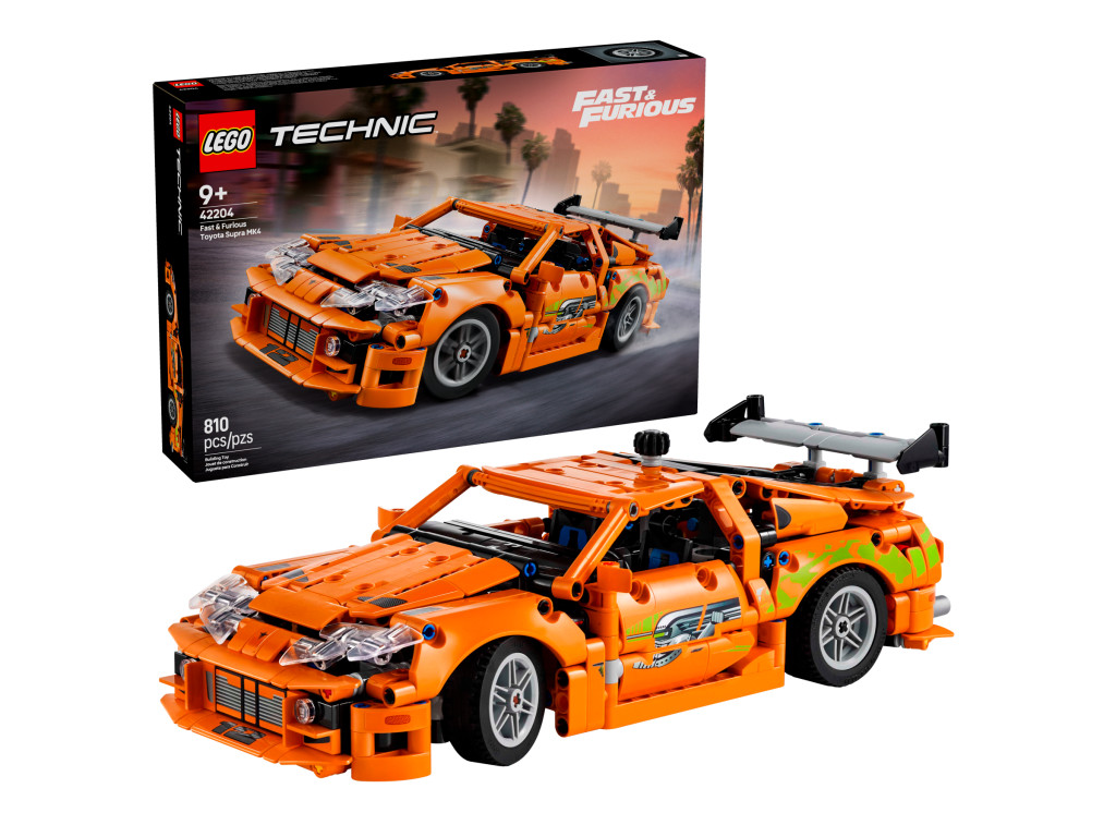 LEGO 42204 Technic Fast and Furious Toyota Supra MK4 – fő nézet