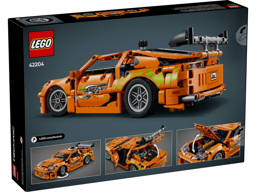 LEGO Technic Halálos iramban Toyota Supra MK4 alternatív kép 1