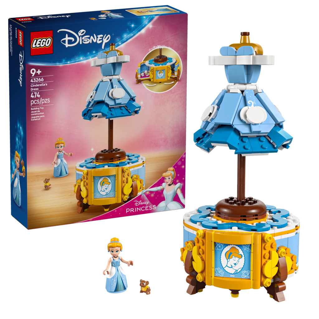 LEGO 43266 Disney Princess Hamupipőke ruhája – fő nézet