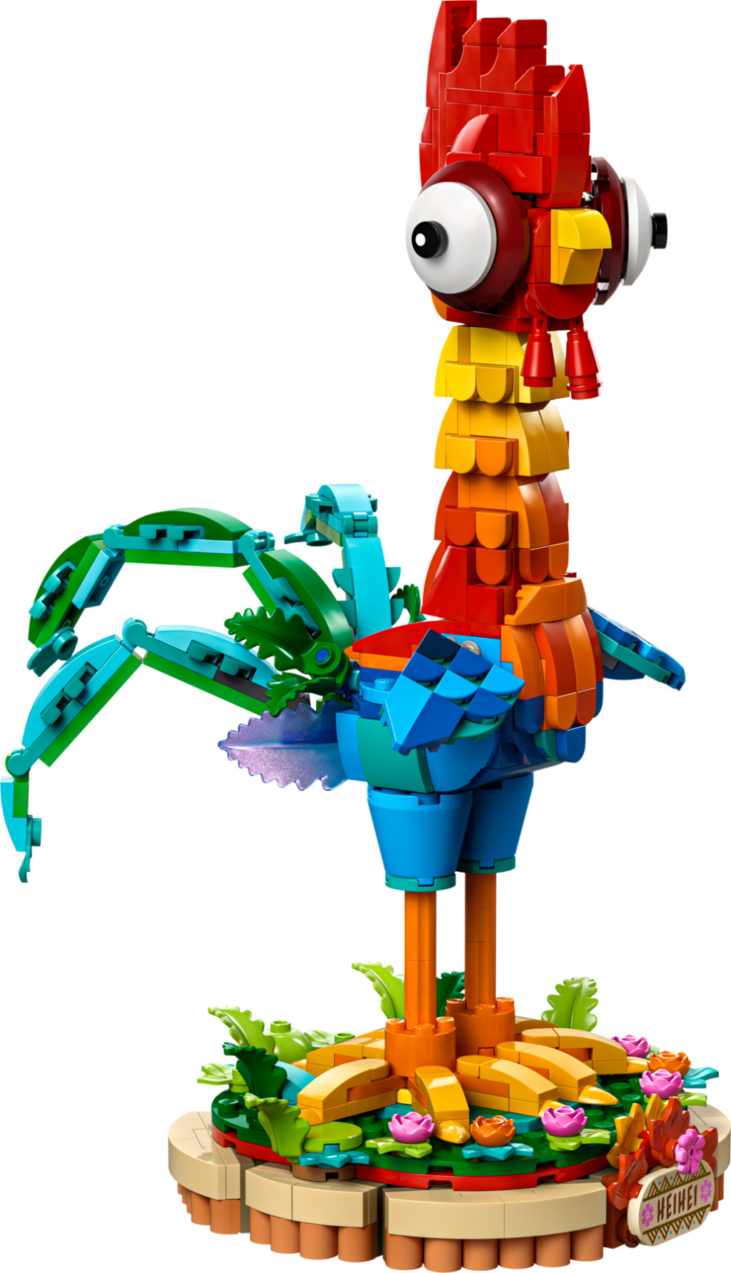 LEGO 43272 Disney Princess Heihei kiállítható modellje – alternatív kép 2