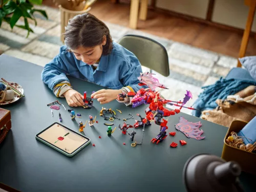 LEGO 71832 Ninjago Thunderfang, a káosz sárkánya
