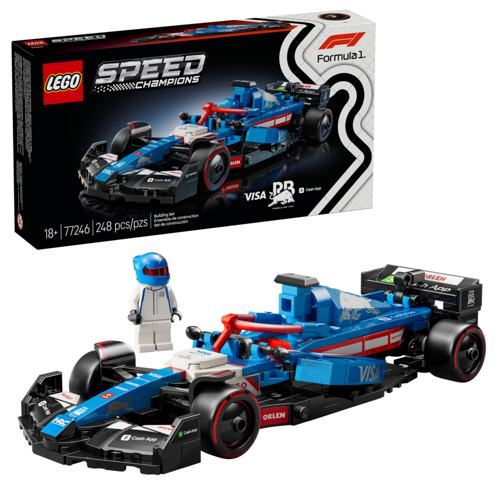 LEGO 77246 Speed Champions Visa Cash App RB VCARB 01 F1 – fő nézet