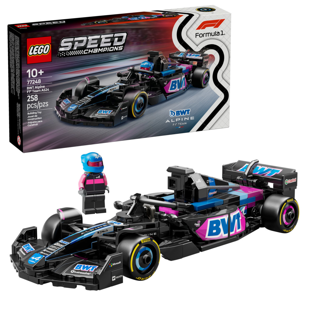 LEGO 77248 Speed Champions BWT Alpine F1 – fő nézet
