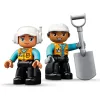 LEGO 10931 DUPLO Town Teherautó és lánctalpas exkavátor