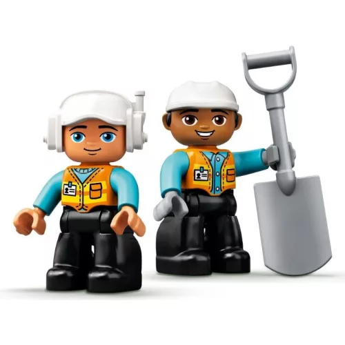 LEGO 10931 DUPLO Town Teherautó és lánctalpas exkavátor