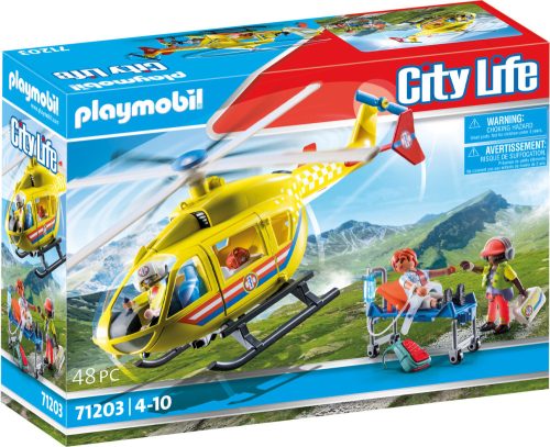 PLAYMOBIL® -  71203 - City Life  Mentőhelikopter    