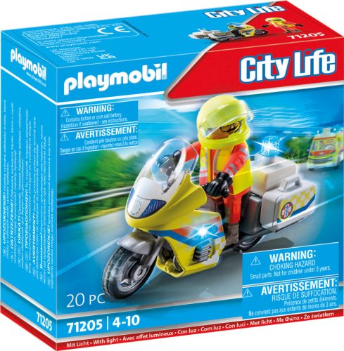 PLAYMOBIL® -  71205 - City Life  Mentőmotor villogó fénnyel  