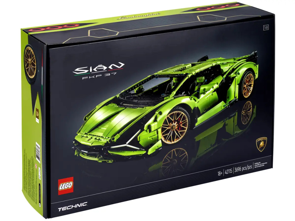 LEGO 42115 Technic Lamborghini Sián FKP 37 – fő nézet
